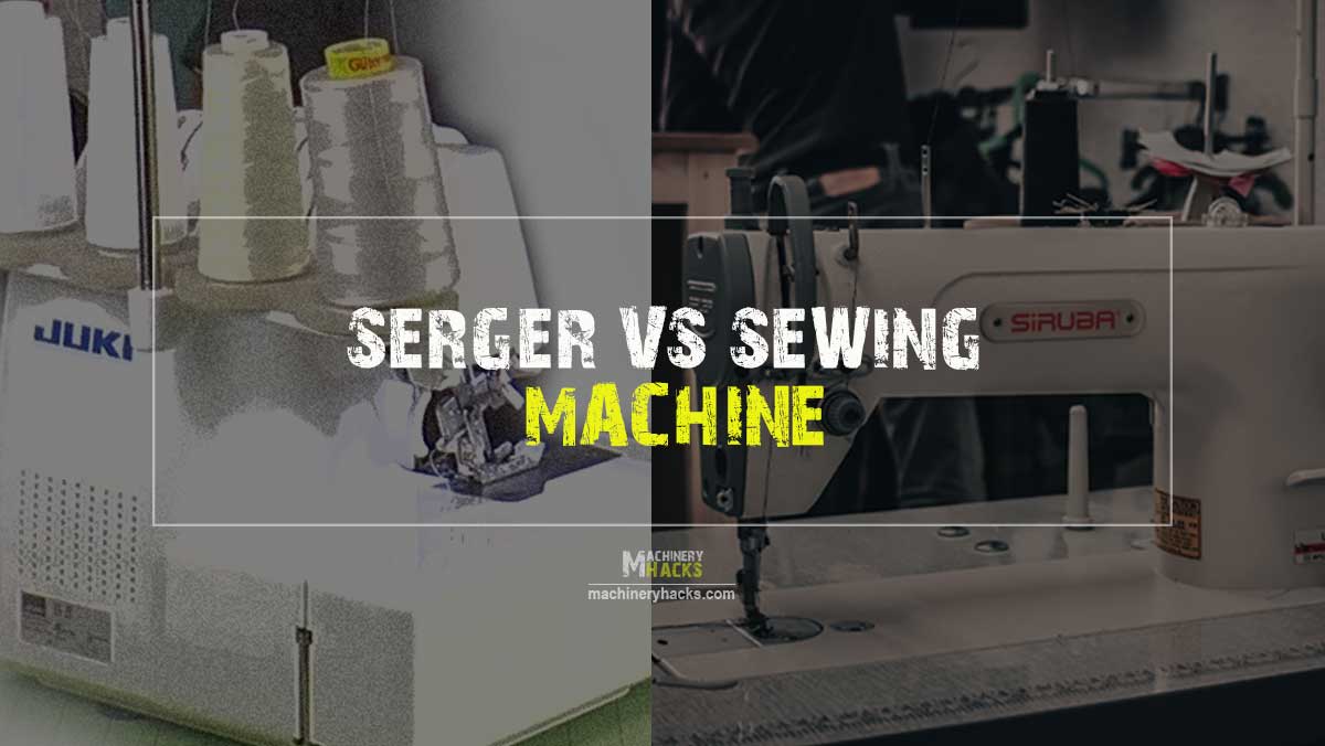 serger vs sewing machine